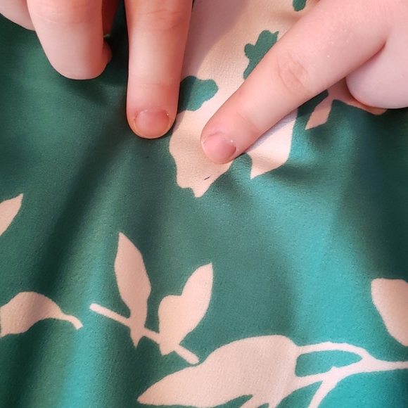 J. CREW NWT Green Floral Skirt - Picture 4 of 4